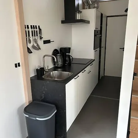 Schitterend 4 Persoons Tinyhouse Met Hottub Aan De Bossen In 4-16 Chalet Putten
