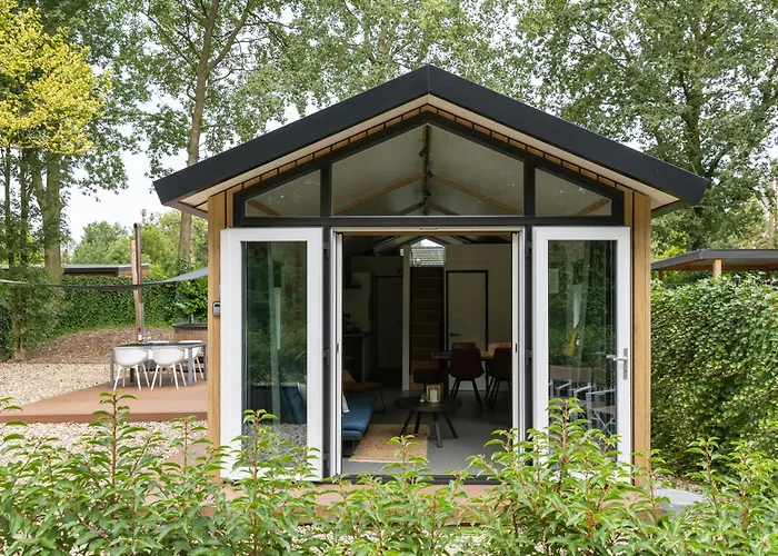 Schitterend 4 Persoons Tinyhouse Met Hottub Aan De Bossen In 4-16 *