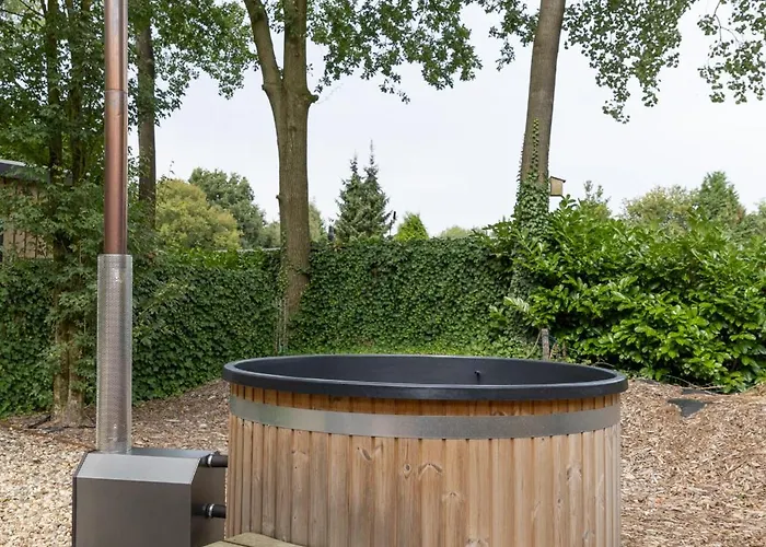 Chalé Schitterend 4 Persoons Tinyhouse Met Hottub Aan De Bossen In 4-16 Putten